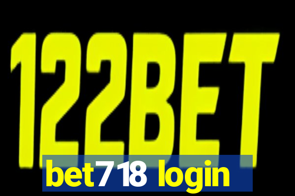 bet718 login